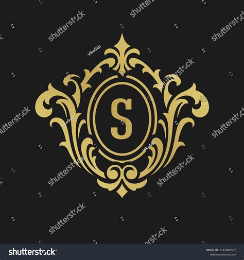 Luxury Monogram Logo Template Vector Object Stock Vector (Royalty Free ...