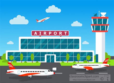 Airport clipart airport building, Airport airport building Transparent ...