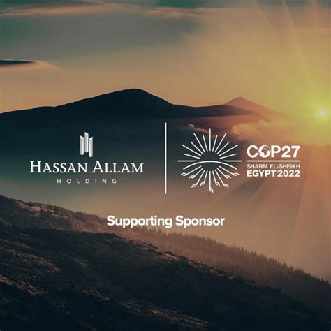 Hassan Allam Holding as a provider sponsor at COP27 - Hassan Allam