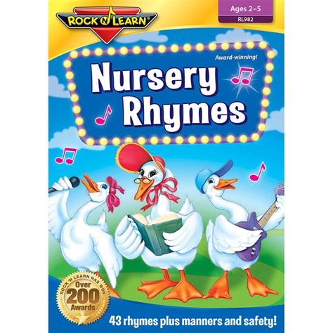 Nursery Rhymes Dvd - RL-982 | Rock N Learn | Audio/visual,Dvd & Vhs