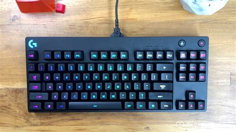 Logitech G Pro Keyboard - RGB Modes - YouTube