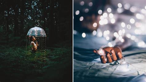 Aesthetic Fairy Lights for Photography & String Light Ideas | Gridfiti