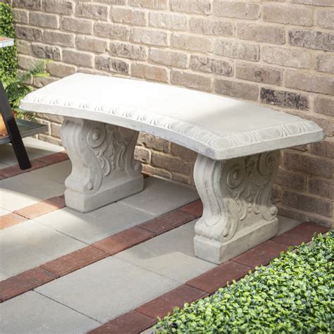 Stone Garden Benches Lowe S - Garden Design Ideas