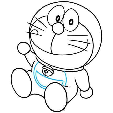 How to Draw Doraemon - Really Easy Drawing Tutorial