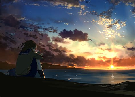 Anime Lonely Wallpapers - Wallpaper Cave