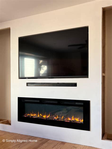 Living Room Ideas With Electric Fireplace And Tv | Baci Living Room