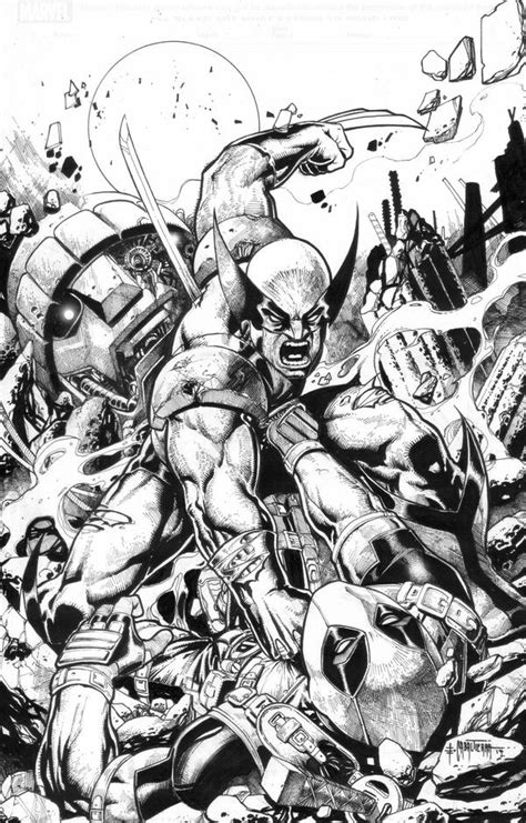 Wolverine Vs Deadpool by emilcabaltierra on DeviantArt