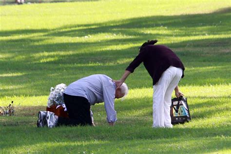 Bob Barker Visits Wife’s Grave And Collapses