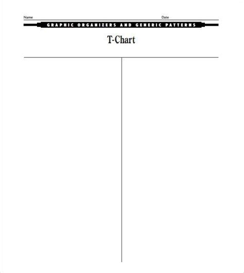 28 T Chart Template Word in 2020 | Chart, Templates, Newsletter ...