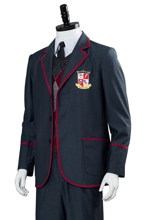 The Umbrella Academy School Uniform Boys Luther Spaceboy School Outfit ...