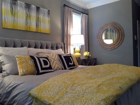 10+ Yellow And Grey Bedroom Decor - DECOOMO