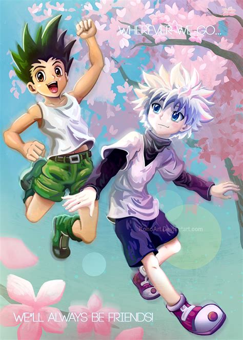 Gon x Killua by KonoArt on DeviantArt