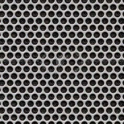 Perforated metal texture seamless 10474