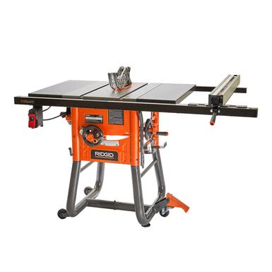 10 inch Contractor Table Saw with Cast Iron Top | RIDGID Tools