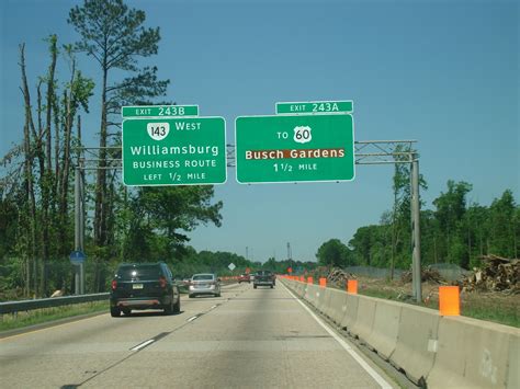 Luke's Signs: Interstate 64 - Williamsburg, VA (Busch Gardens)