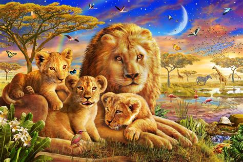 lion, Family Wallpapers HD / Desktop and Mobile Backgrounds