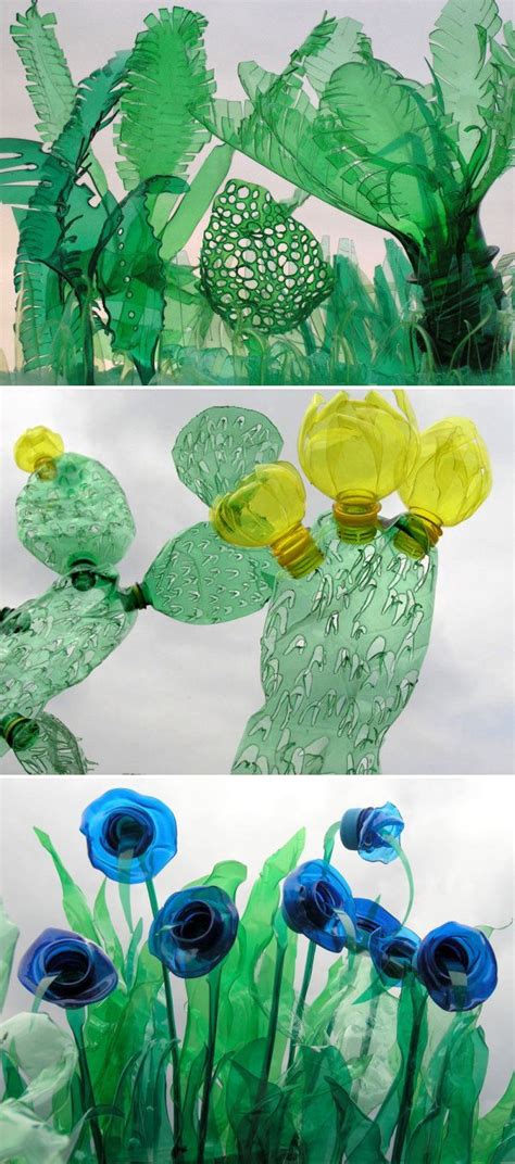 Sculptures Made from Repurposed PET Plastic Bottles | Recycled art ...