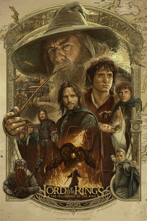 The Geeky Nerfherder: #CoolArt: 'The Lord Of The Rings: The Fellowship ...