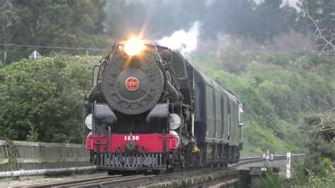 New Zealand's Steam Locomotive J 1236, Joanne - YouTube