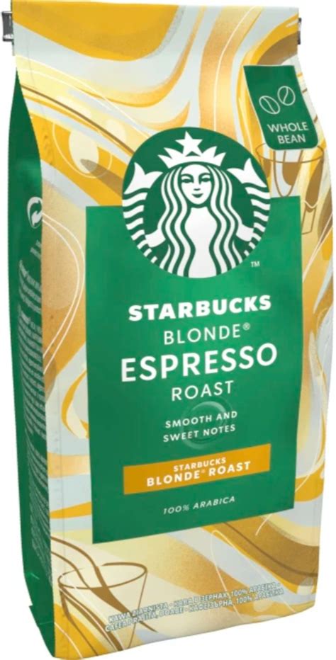 Starbucks Espresso Blonde Roast 200 g Coffee Beans - Crema