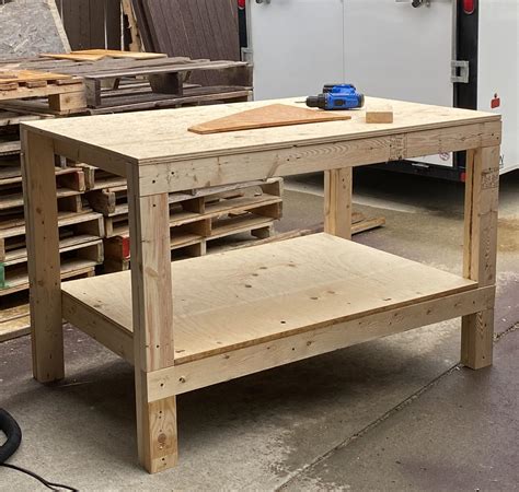 How To Build A Garage Workbench - Encycloall