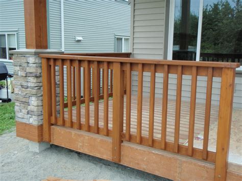 Wood Deck Handrails Designs Deck - home design 88