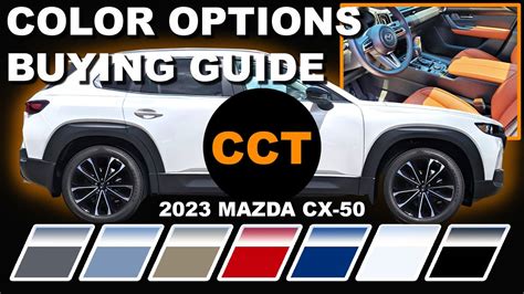 2023 Mazda CX-50 - Color Options Buying Guide - YouTube