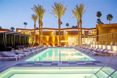 Palm Springs’ Trendy Poolside Hangouts | Palm springs hotels, Hotel ...