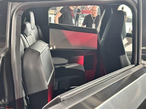 Tesla Cybertruck interiors revealed at Investors Day event - Team-BHP