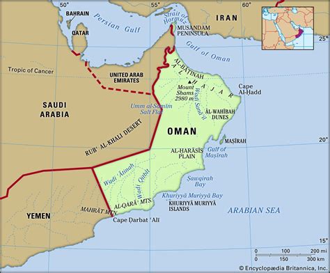 Oman | History, Map, Flag, Capital, Population, & Facts | Britannica