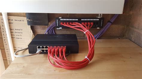 Home Network Cabling, CAT6, Ethernet Cable Installation