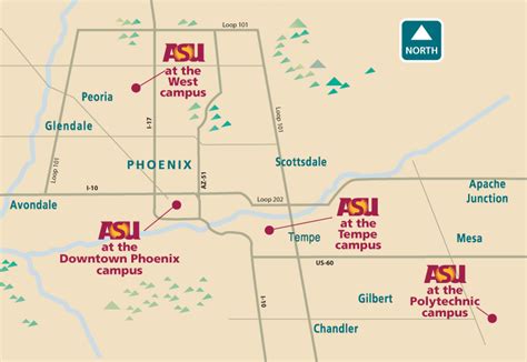 Arizona State University Polytechnic Campus Map - Freddy Bernardine