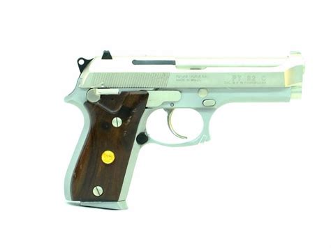 TAURUS, STAINLESS STEEL, MODEL PT92, CAL 9MM