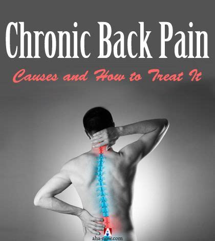 Chronic Back Pain: Causes and How to Treat It - Aha!NOW