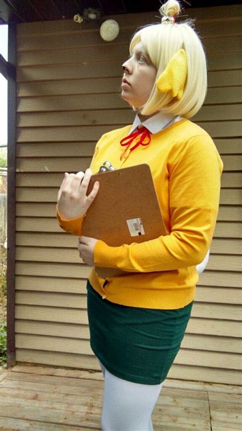 Isabelle from Animal Crossing Cosplay Progress | Cosplay Amino