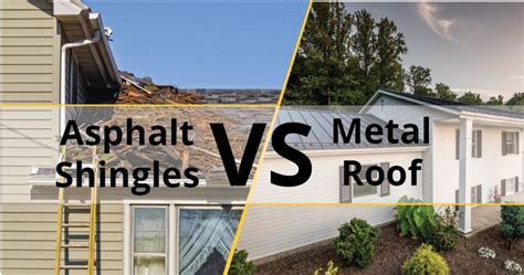 What is the Difference Between Metal Roofs and Asphalt Shingles?