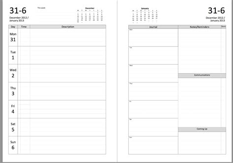 Free Filofax Printables 2017 | Free Printable