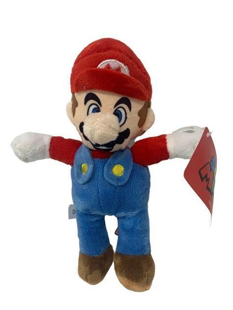 Licensed Nintendo Official Super Mario Fullbody Soft Plush, 8.5" Small ...