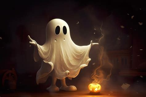 Premium AI Image | Amazing and classy image of Halloween ghost ...