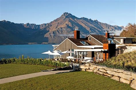 Stunning mountain views at the Matakauri Lodge in Queenstown, New ...