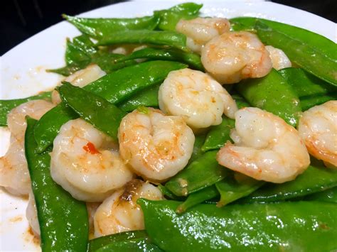 Shrimp Snow Peas Stir Fry • Oh Snap! Let's Eat!