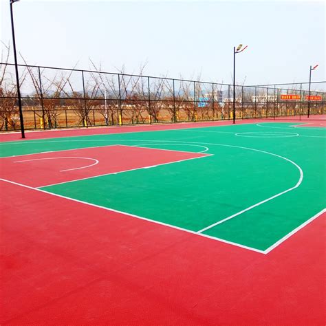 Outdoor Sport court tiles for basketball or Multi-Court