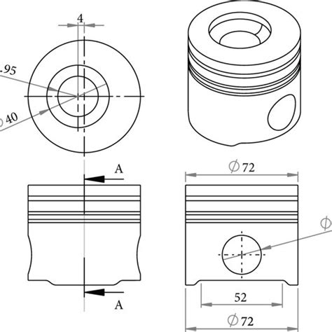 Cut sectional view of the geometry. | Download High-Resolution ...