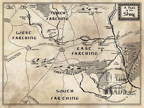 Hobbit Shire Map