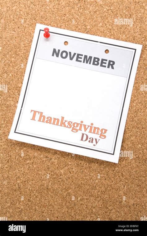 Thanksgiving Day, calendar date in November for background Stock Photo ...