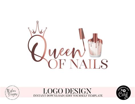 Nail Tech Logo Nails Logo Logo Design Logo Premade Logo - Etsy | Nail ...