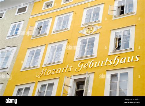 Mozart's birthplace, was the birthplace of composer Wolfgang Amadeus ...