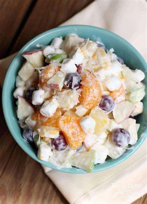 Creamy Fruit Salad recipe- Tastes Better From Scratch