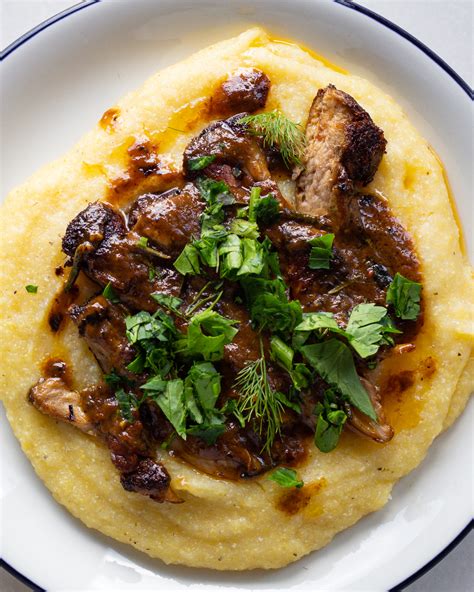 Lion's Mane Mushroom Steaks with Balsamic Pan Sauce - Justine Doiron