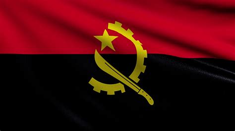 Angola Flag Flag - Wallpaper, High Definition, High Quality, Widescreen